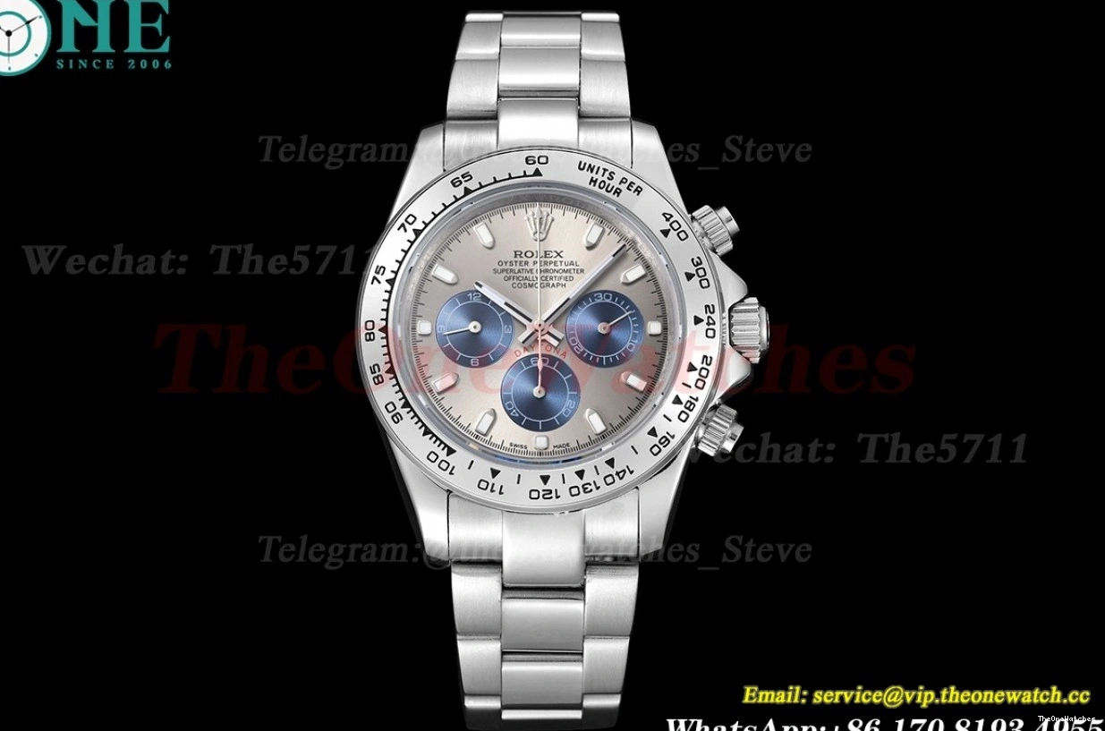 GDF SS SS A3836 Blue Grey Daytona 40mm 0425